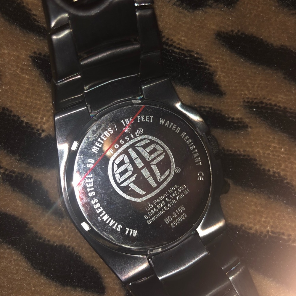 Fossil black watch - Picture 7 of 7